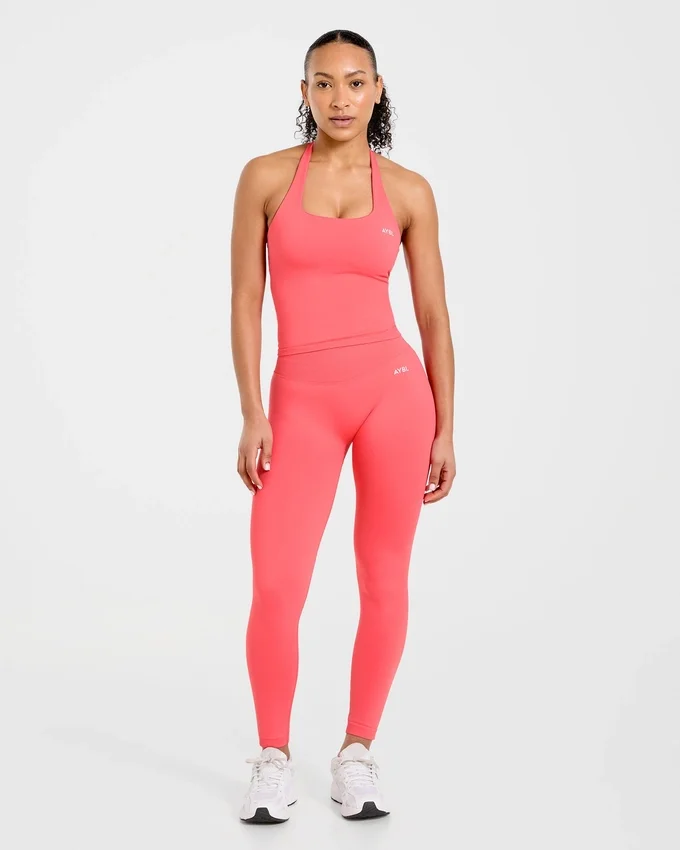 Enhance Seamless Halterneck Top