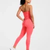 Enhance Seamless Halterneck Top