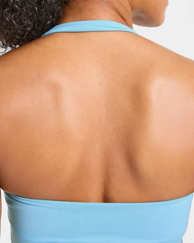 Enhance Seamless Halterneck Top