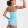 Enhance Seamless Halterneck Top