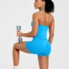Enhance Seamless Halterneck Top