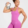 Enhance Seamless Halterneck Top