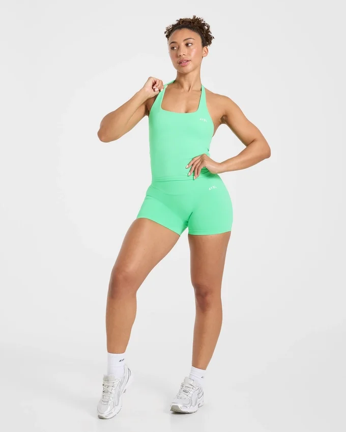 Enhance Seamless Halterneck Top