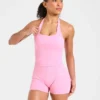 Enhance Seamless Halterneck Top