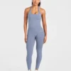Enhance Seamless Halterneck Top