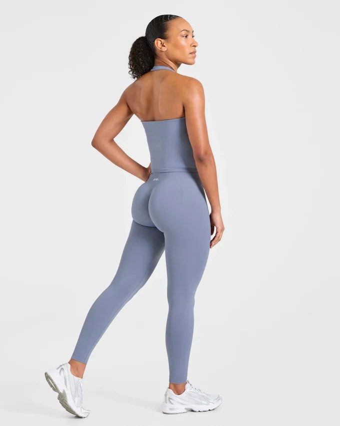 Enhance Seamless Halterneck Top