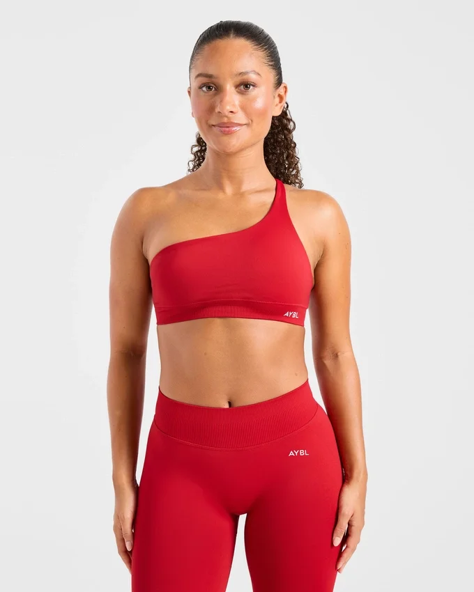 Enhance Seamless One Shoulder Sports Bra