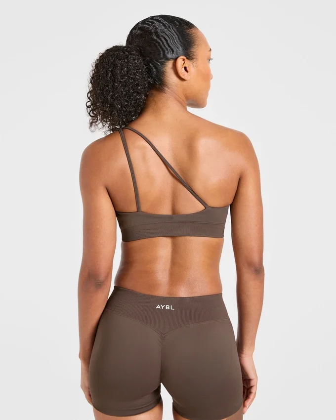 Enhance Seamless One Shoulder Sports Bra