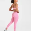 Enhance Seamless One Shoulder Sports Bra