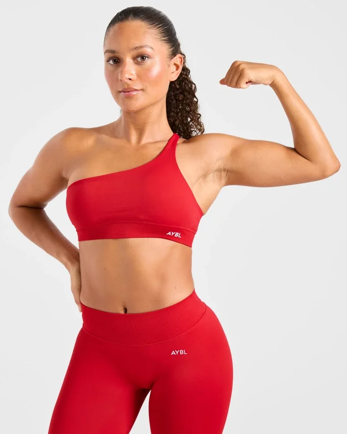 Enhance Seamless One Shoulder Sports Bra