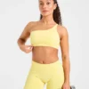 Enhance Seamless One Shoulder Sports Bra