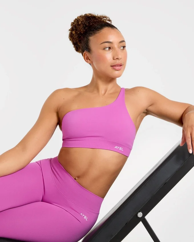 Enhance Seamless One Shoulder Sports Bra