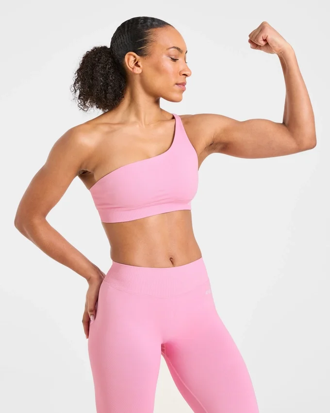 Enhance Seamless One Shoulder Sports Bra