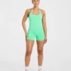 Enhance Seamless Halterneck Top