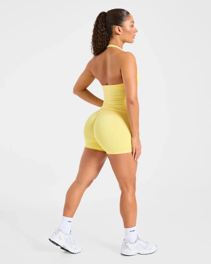 Enhance Seamless Halterneck Top