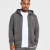 Essential Lightweight Zip Up Hoodie