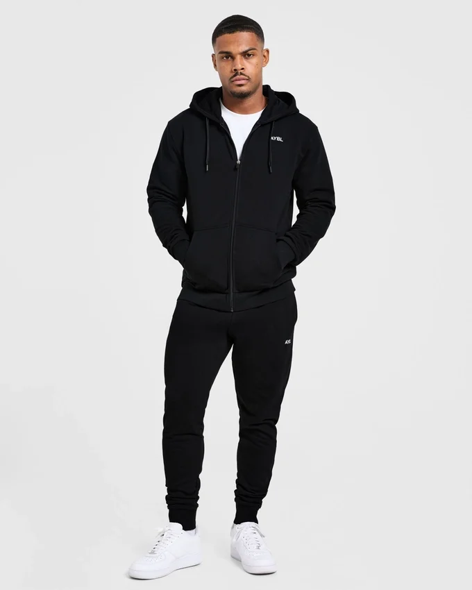 Essential Lightweight Zip Up Hoodie