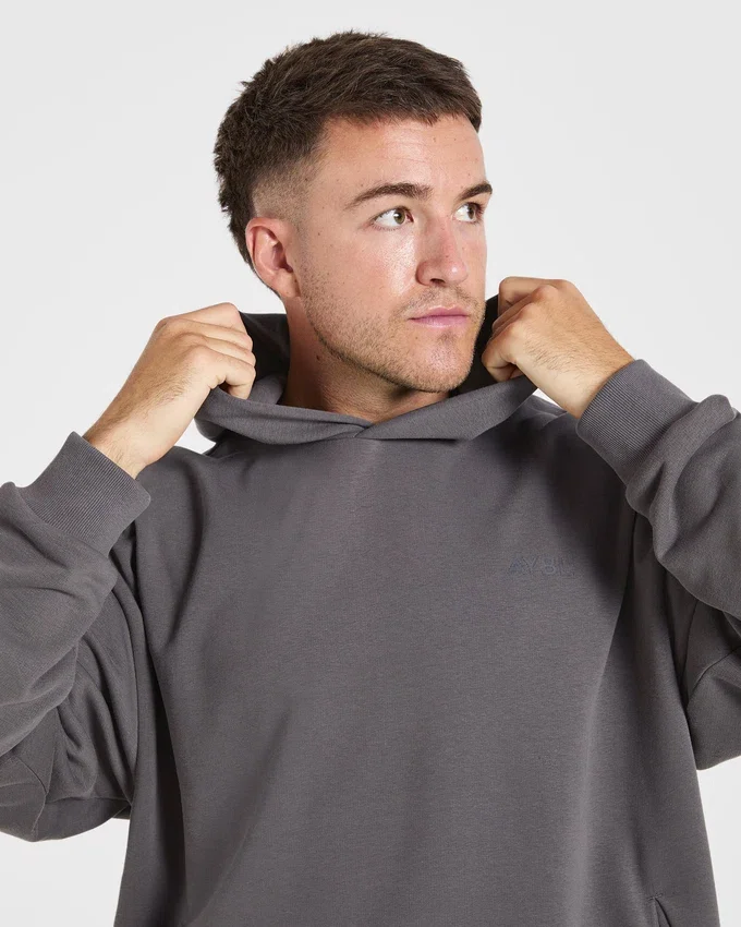 Essential Oversized Graphic Hoodie
