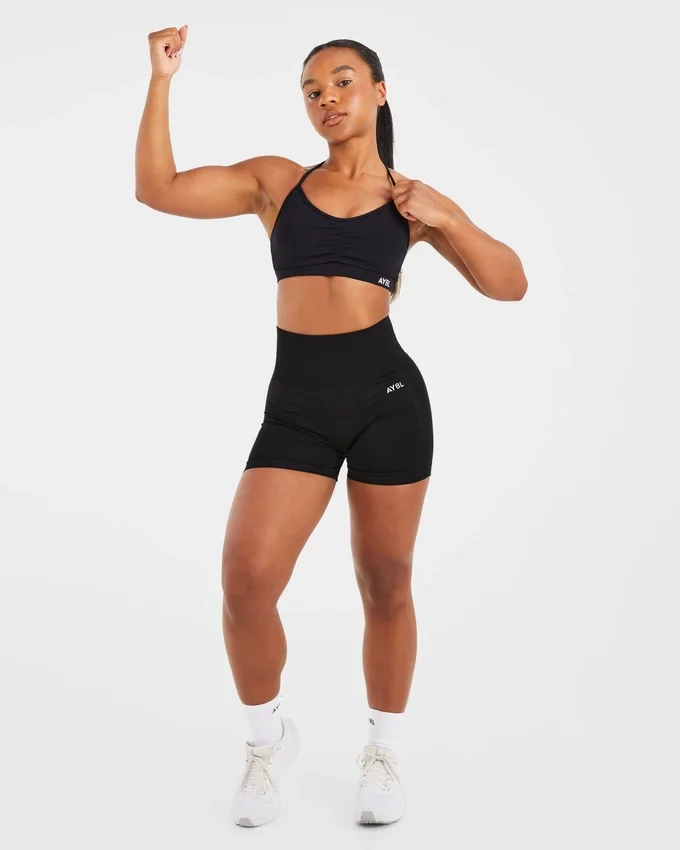 Essential Ruched Sports Bra