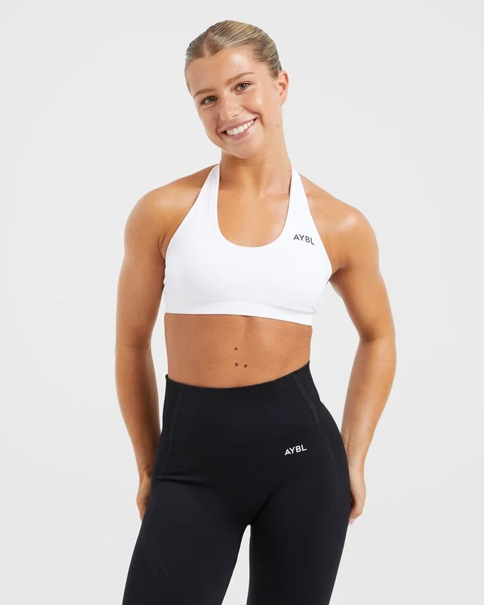 Essential Seamless Halterneck Sports Bra
