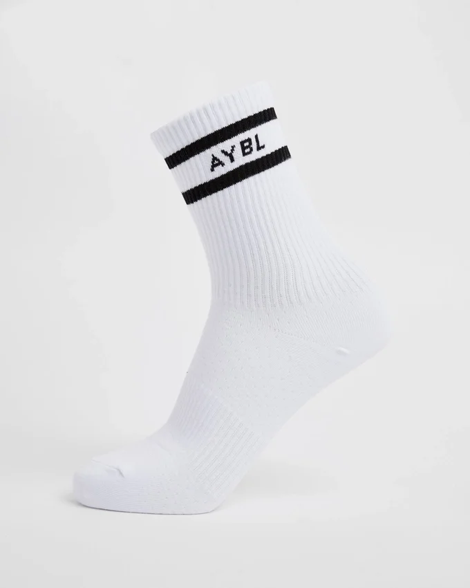 Everyday Double Stripe Crew Socks (3 Pack)