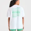 Focused Wavy Oversized T Shirt