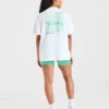 Focused Wavy Oversized T Shirt