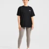 Focused Wavy Oversized T Shirt