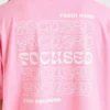 Focused Wavy Oversized T Shirt