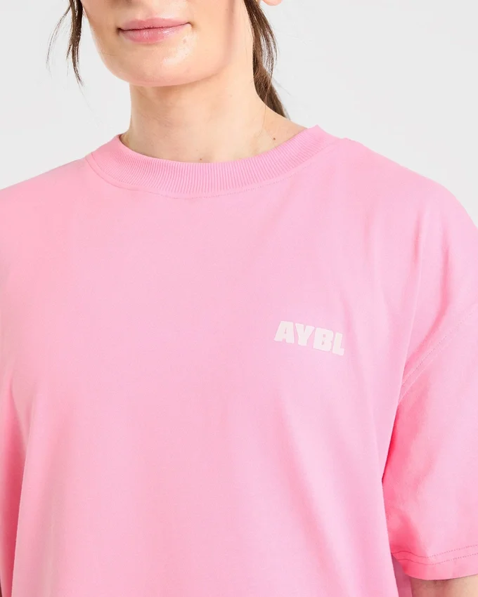 Focused Wavy Oversized T Shirt