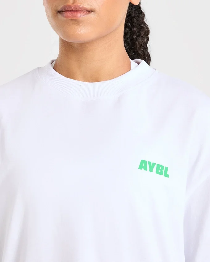 Focused Wavy Oversized T Shirt