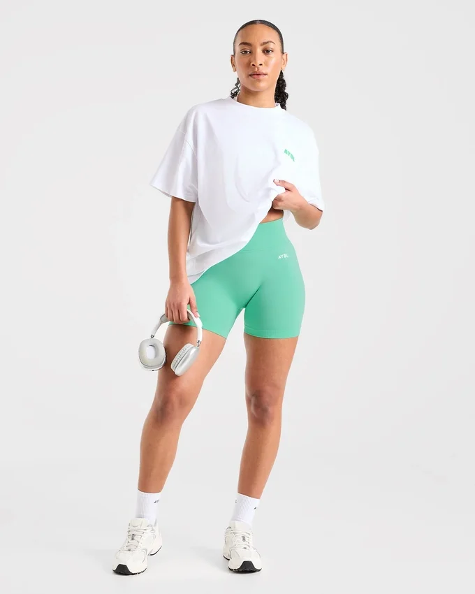 Focused Wavy Oversized T Shirt