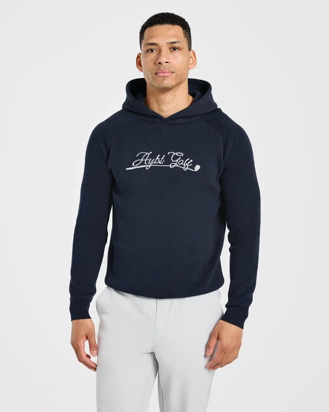 Golf Club Knitted Hoodie