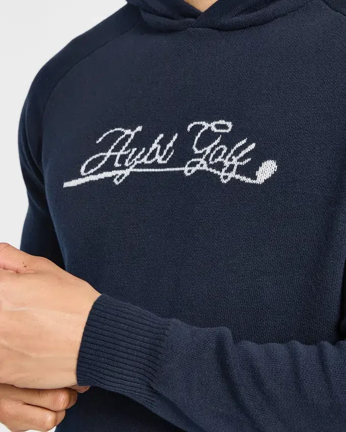 Golf Club Knitted Hoodie