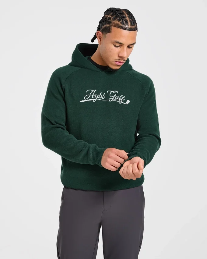 Golf Club Knitted Hoodie