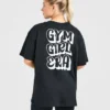 Gym Girl Era Oversized T Shirt
