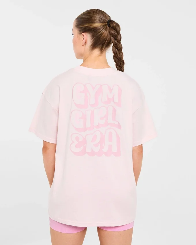 Gym Girl Era Oversized T Shirt