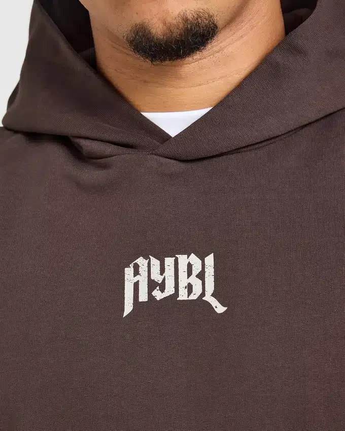 Heavy Lifting Gothic Oversized Hoodie