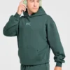 Heavy Lifting Gothic Oversized Hoodie