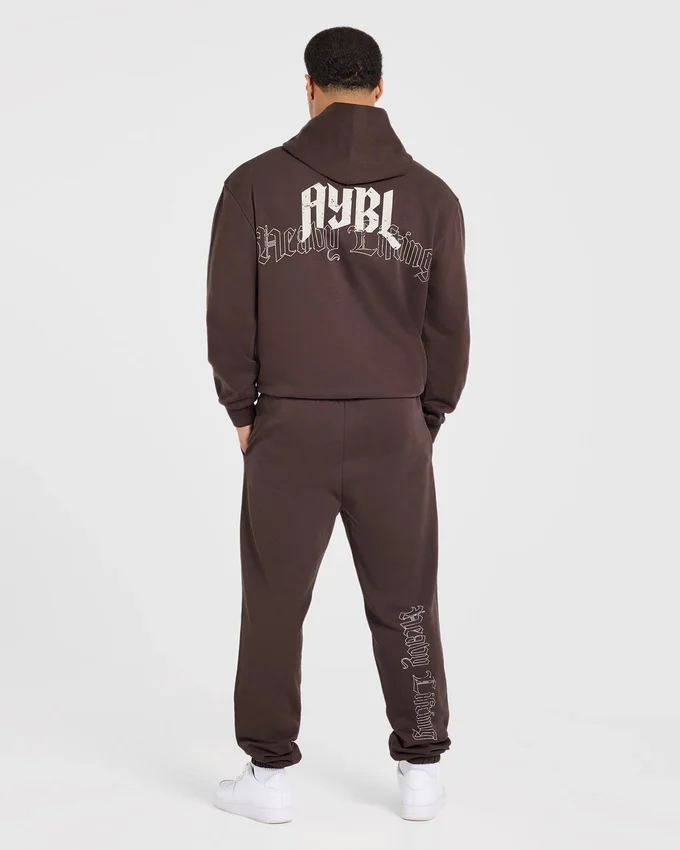 Heavy Lifting Gothic Oversized Hoodie