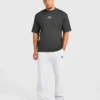 Heavy Lifting Gothic Oversized T Shirt