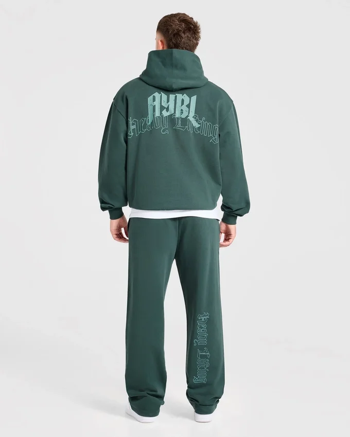 Heavy Lifting Gothic Oversized Hoodie