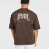 Heavy Lifting Gothic Oversized T Shirt
