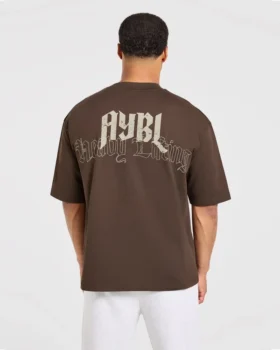 Heavy Lifting Gothic Oversized T Shirt