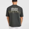 Heavy Lifting Gothic Oversized T Shirt