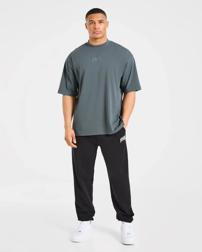 Heavy Lifting Gothic Oversized T Shirt