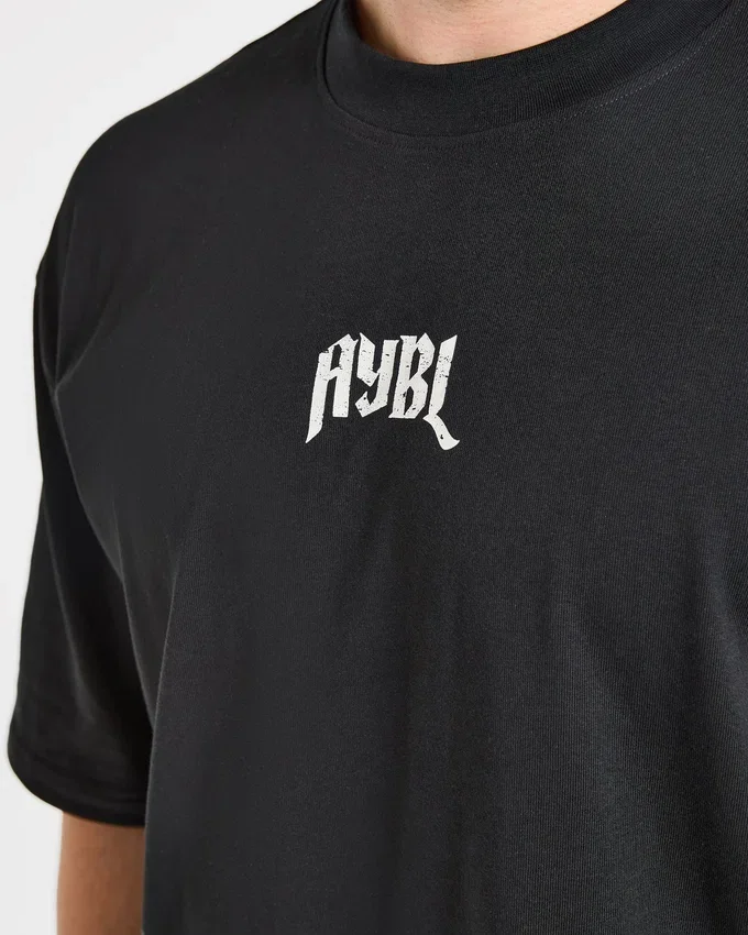 Heavy Lifting Gothic Oversized T Shirt