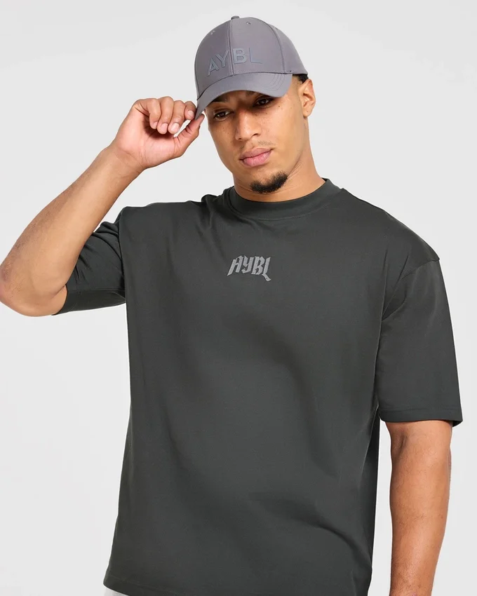 Heavy Lifting Gothic Oversized T Shirt