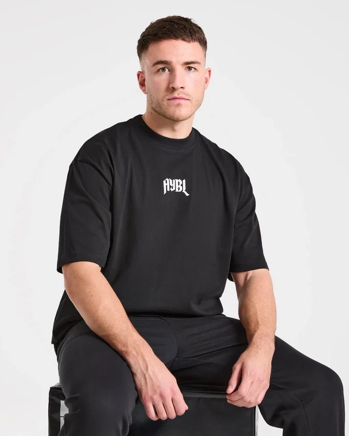 Heavy Lifting Gothic Oversized T Shirt