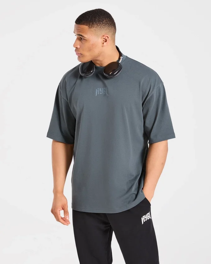 Heavy Lifting Gothic Oversized T Shirt